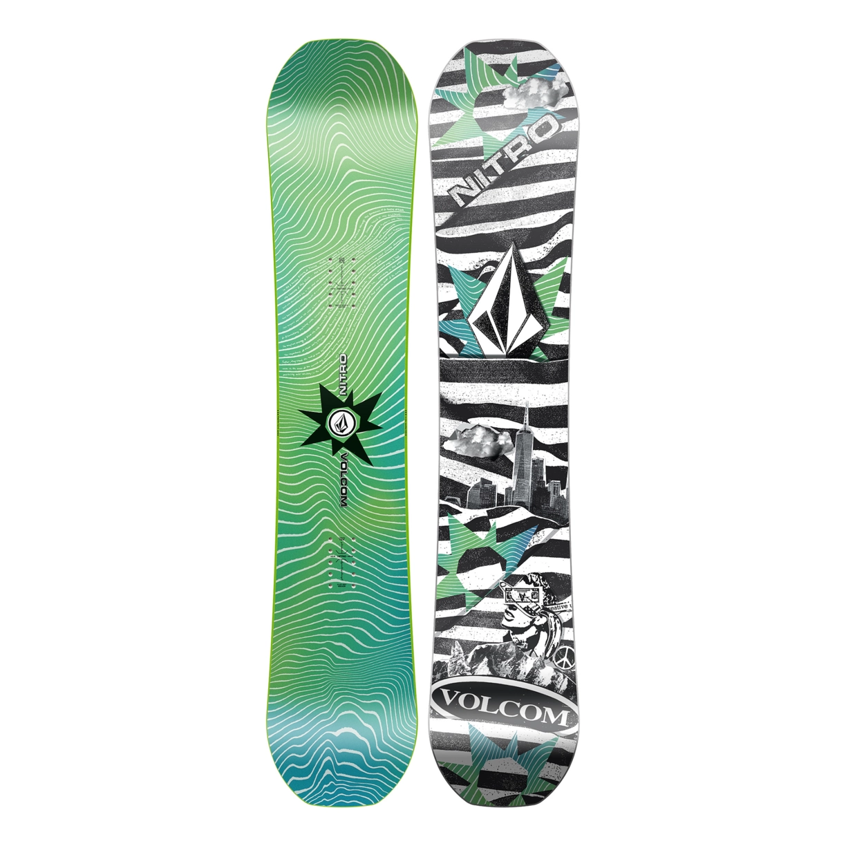 Zdjęcie 0 produktu Deska snowboardowa juniorska Nitro Ripper Youth x Volcom 24/25